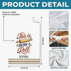 Custom Kitchen Towel - Personalized Birthday Gifts For Wife, Daughter, Besties, Sisters, Granddaughter, Grandma, Mom, Yourself - Flour Power