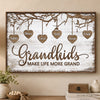 Custom Horizontal Poster - Personalized Birthday Gifts For Mom, Grandma - Blessed With Every Grand Child
