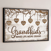 Custom Horizontal Poster - Personalized Birthday Gifts For Mom, Grandma - Blessed With Every Grand Child