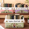 Custom Storage Basket - Personalized Bookish Gifts For Book Lovers, Bookworms, Readers - Where Stories Bloom