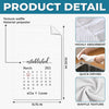 Custom Kitchen Towel - Personalized Anniversary Wedding Gifts For Husband And Wife, Him And Her - Love Marked On Our Calendar