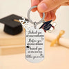 Cherished Memories, Bright Dreams, Endless Love - Family Personalized Custom Engraved Graduation Keychain - Graduation Gift For Family Members, Siblings, Brothers, Sisters