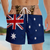 Custom Funny Men Swim Trunks - Personalized Summer Vacation And Travel Gifts For Husband, Son, Grandson, Brother, Grandpa, Dad, Yourself - Wild Beach Energy On Display