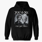 Custom Photo T-shirt, Hoodie - Personalized Halloween Anniversary Wedding Gifts For Husband And Wife, Him And Her - My Creepy Favorite Partner Always