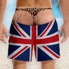 Custom Funny Men Swim Trunks - Personalized Summer Vacation And Travel Gifts For Husband, Son, Grandson, Brother, Grandpa, Dad, Yourself - Handle With Humor