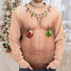 Custom Funny Ugly Sweatshirt - Personalized Birthday Gifts For Husband, Son, Grandson, Brother, Grandpa, Dad, Yourself - Still A Work In Progress
