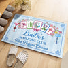 Custom Mahjong Home Decor Decorative Mat - Personalized Gifts For Mahjong Players, Granddaughter, Grandma, Mom, Wife, Daughter, Besties, Sisters, Yourself - Play Tiles, Forget Chores
