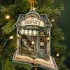 Custom Acrylic Ornament - Personalized Christmas Bookish Gifts For Book Lovers, Bookworms, Readers - Where Every Story Begins