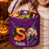 Custom Candy Basket - Personalized Halloween  Birthday Gifts For Kids - Little Witch Big Halloween Magic