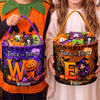 Custom Candy Basket - Personalized Halloween  Birthday Gifts For Kids - Spooky Cute Trick Or Treater
