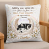 Custom Photo Pillow - Personalized Pet Memorial Sympathy Gifts For Dogs, Cats - Forever My Little Angel
