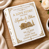Custom Book Vase - Personalized Anniversary Wedding Gifts For Husband And Wife, Him And Her - Pages Of Us