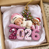 Custom First Christmas Acrylic Ornament - Personalized Christmas Baby Shower, Gender Reveal Gifts For New Moms, New Dads, New Parents - Our Greatest Blessing Ever
