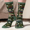 Custom Crew Socks - Personalized Bookish Gifts For Book Lovers, Bookworms, Readers - Busy Reading