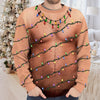 Custom Funny Ugly Sweatshirt - Personalized Christmas Birthday Gifts For Husband, Son, Grandson, Brother, Grandpa, Dad, Yourself - Bringing Pure Heat To Parties