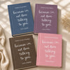 Custom Hardcover Journal - Personalized  Memorial Sympathy Gifts For Loss Of Mom, Dad - My Heart Still Talks To You