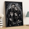 Custom Photo Vertical Poster - Personalized Halloween Decor Birthday Gifts For Mom, Dad, Brother, Sister - Spooky Fun With My Favorite People