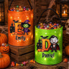 Custom LED Light Bucket Bag - Personalized Halloween Birthday Gifts For Kids - Mini Monster