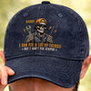 Custom Cap - Personalized Birthday Gifts For Husband, Son, Grandson, Brother, Grandpa, Dad, Yourself - Stupid Is Impossible To Fix