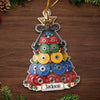 Custom Acrylic Ornament - Personalized Christmas Gym Gifts For Him, Her, Brother, Sister - Strong Mind Strong Spirit