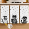 Custom Photo Funny Kitchen Towel - Personalized Birthday Gifts For Dog Cat Lovers, Dog Dad And Mom, Cat Owners - Pet Boss In Kitchen