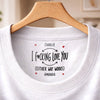 Custom Inside Neck Print T-Shirt - Personalized Anniversary Wedding Gifts For Husband And Wife, Him And Her - Hidden Love Message