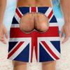 Custom Funny Men Swim Trunks - Personalized Summer Vacation And Travel Gifts For Husband, Son, Grandson, Brother, Grandpa, Dad, Yourself - Nice Buns, Mate