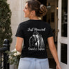 Custom Photo T-shirt - Personalized Anniversary Wedding Gifts For Husband And Wife, Him And Her - Together Forevermore