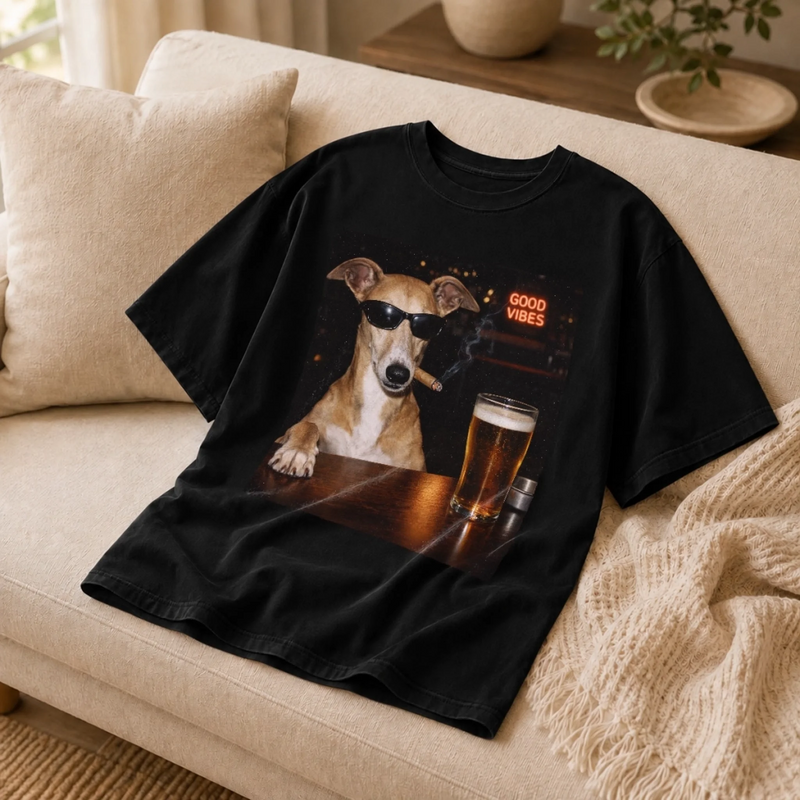 Custom Photo Funny Comfort T-Shirt - Personalized Birthday Gifts For Dog Cat Lovers, Dog Dad And Mom, Cat Owners - Pet Boss In Town