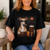 Custom Photo Funny Comfort T-Shirt - Personalized Birthday Gifts For Dog Cat Lovers, Dog Dad And Mom, Cat Owners - Pet Boss In Town