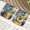 Custom Photo Leather Magnetic Bookmark - Personalized Bookish Gifts For Book Lovers, Bookworms, Dog Dad And Mom, Cat Owners - Starry Bookish Vibes
