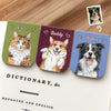 Custom Photo Leather Magnetic Bookmark - Personalized Bookish Gifts For Book Lovers, Bookworms, Dog Dad And Mom, Cat Owners - Pure Reading Bliss