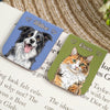 Custom Photo Leather Magnetic Bookmark - Personalized Bookish Gifts For Book Lovers, Bookworms, Dog Dad And Mom, Cat Owners - Pure Reading Bliss