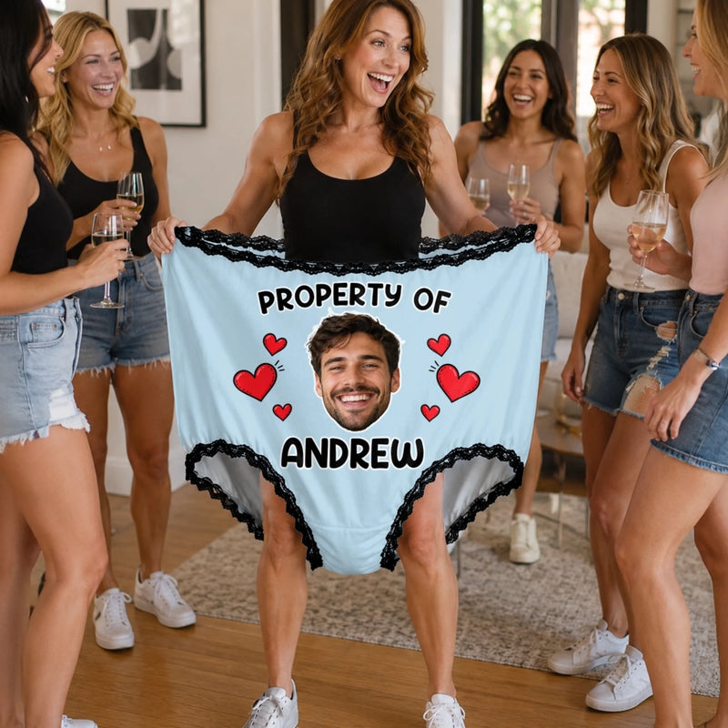 Custom Photo Granny Panties - Personalized Anniversary Wedding Gifts For Husband And Wife, Him And Her - Side By Side Always