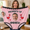 Custom Photo Granny Panties - Personalized Anniversary Wedding Gifts For Husband And Wife, Him And Her - Side By Side Always
