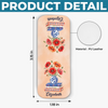 Custom Leather Magnetic Bookmark - Personalized Bookish Gifts For Book Lovers, Bookworms, Readers - Book Lovers Floral Haven