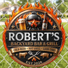 Custom BBQ Shaped Metal Sign - Personalized Grilling Gifts For BBQ Lovers, Husband, Son, Grandson, Brother, Grandpa, Dad, Yourself - Grill Mode Activated