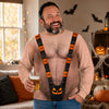 Custom Funny Ugly Sweatshirt - Personalized Halloween Birthday Gifts For Husband, Son, Grandson, Brother, Grandpa, Dad, Yourself - Spooky Mankini On Full Display