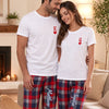 Custom Matching Pajama Set - Personalized Anniversary Wedding Gifts For Husband And Wife, Him And Her - Matching In Love