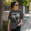 Custom Photo Funny Comfort T-Shirt - Personalized Birthday Gifts For Dog Cat Lovers, Dog Dad And Mom, Cat Owners - UFO Pet Encounter