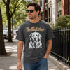 Custom Photo Comfort T-Shirt - Personalized  Birthday Gifts For Dog Lovers, Dog Dad And Mom - The Pet Godfather