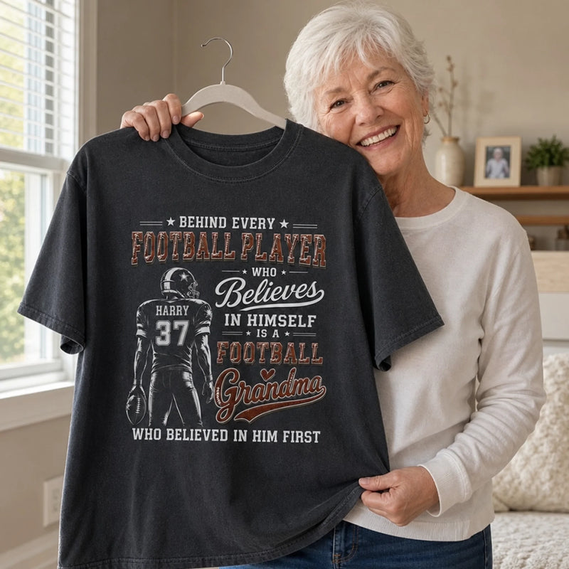 Custom America Football Comfort T-Shirt - Personalized Birthday Gifts For Mom, Dad, America Football Lovers, Sports Fans, Sports Lovers - Born For Game Day