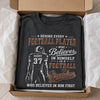 Custom America Football Comfort T-Shirt - Personalized Birthday Gifts For Mom, Dad, America Football Lovers, Sports Fans, Sports Lovers - Born For Game Day
