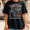 Custom America Football Comfort T-Shirt - Personalized Birthday Gifts For Mom, Dad, America Football Lovers, Sports Fans, Sports Lovers - Born For Game Day