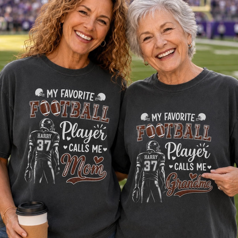 Custom America Football Comfort T-Shirt - Personalized Birthday Gifts For Mom, Dad, America Football Lovers, Sports Fans, Sports Lovers - Bring On Game Day