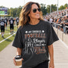 Custom America Football Comfort T-Shirt - Personalized Birthday Gifts For Mom, Dad, America Football Lovers, Sports Fans, Sports Lovers - Bring On Game Day