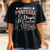 Custom America Football Comfort T-Shirt - Personalized Birthday Gifts For Mom, Dad, America Football Lovers, Sports Fans, Sports Lovers - Bring On Game Day