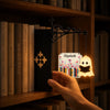 Custom Halloween Reading Ghost Shelf Decor - Personalized Bookish Gifts For Book Lovers, Bookworms, Readers - Where Good Stories Always Bloom