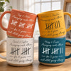 Custom Pottery Mug - Personalized Anniversary Wedding Gifts For Husband And Wife, Him And Her - Forever Annoying Together