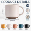 Custom Pottery Mug - Personalized Anniversary Wedding Gifts For Husband And Wife, Him And Her - Our Love Tree